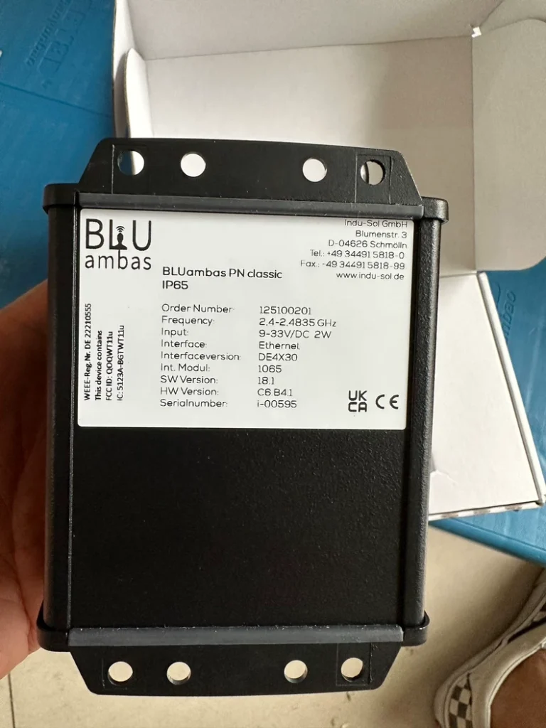 Indu-Sol 125100201 BLUambas® PROFINET Classic Controller/IO Module thumbnail
