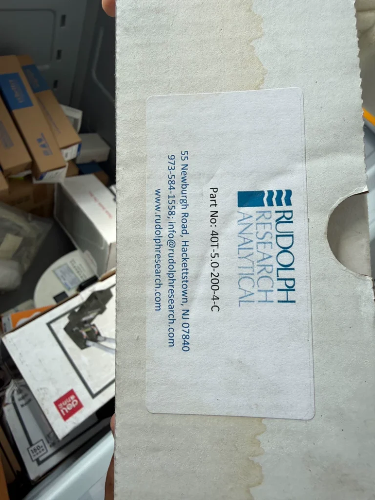 RUDOLPH 40T-5.0-200-4-C Polarimeter Sample Cell thumbnail