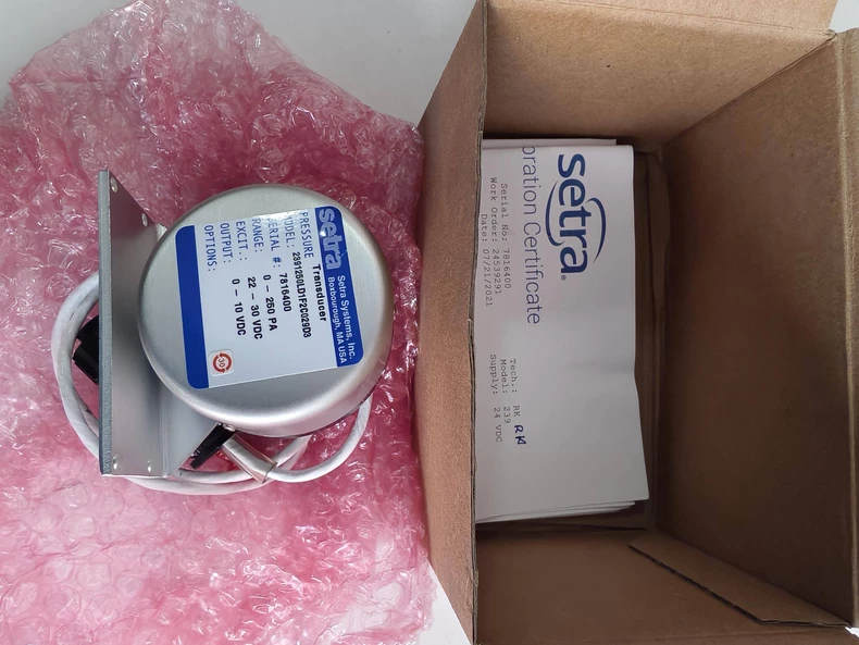Setra 2391250LD1F2C029D3 Pressure Transmitter