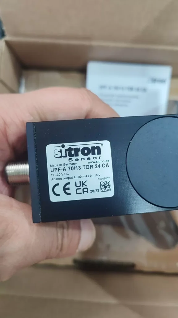 Sitron Sensor UPF-A 70/13 TOR 24 CA ultrasonic fork sensor thumbnail