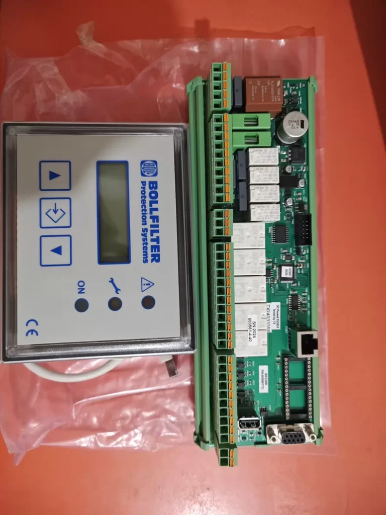 BOLLFILTER BK2300 SN-2024 control panel