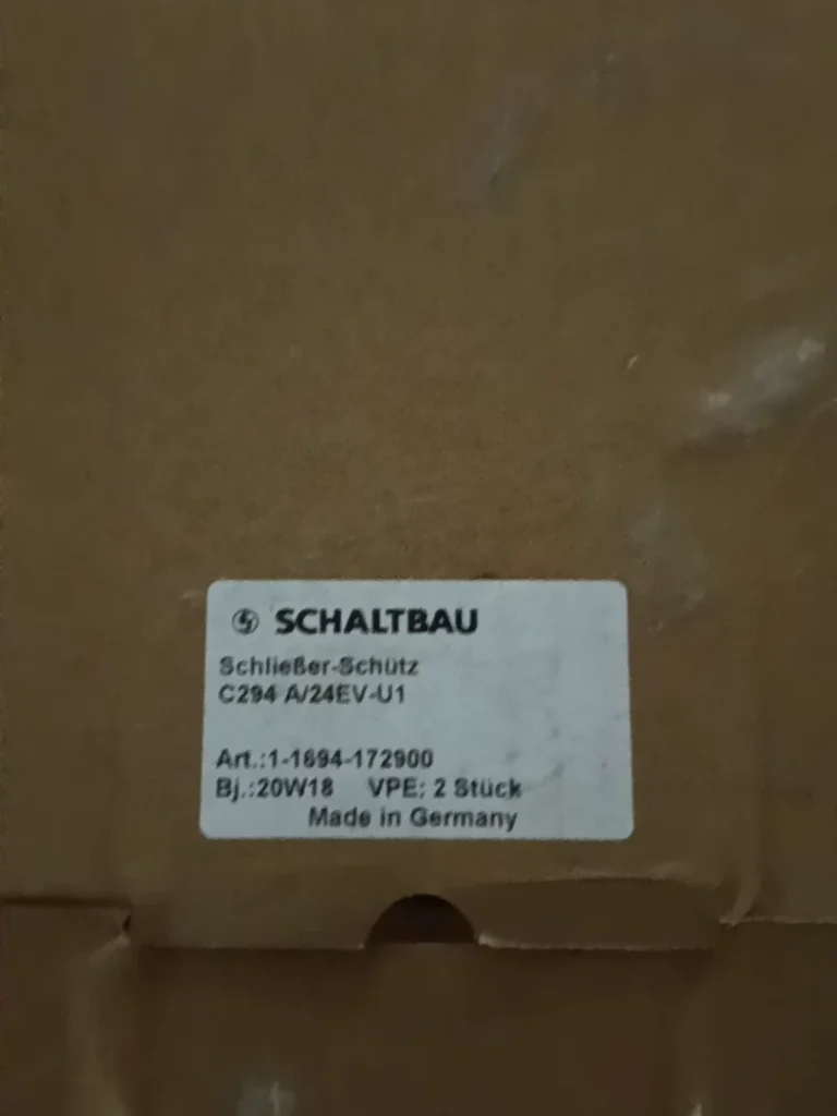 SCHALTBAU C294 A/24EV-U1 double pole DC contactor thumbnail