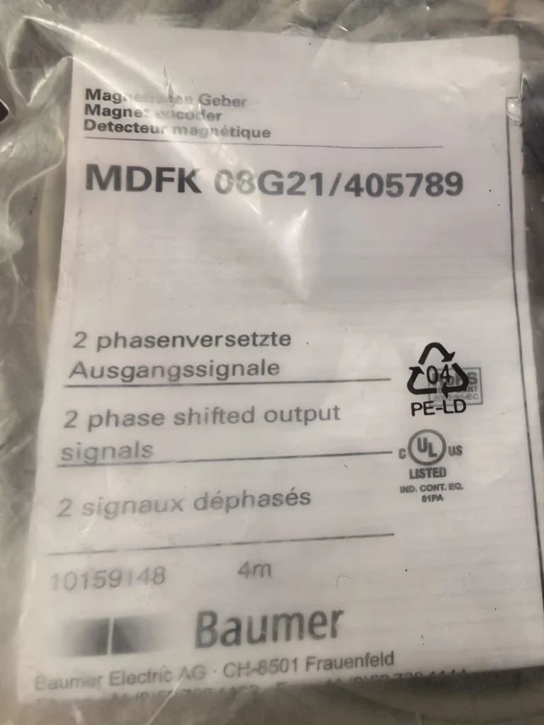 Baumer MDFK 08G21/405789 Incremental Encoder thumbnail