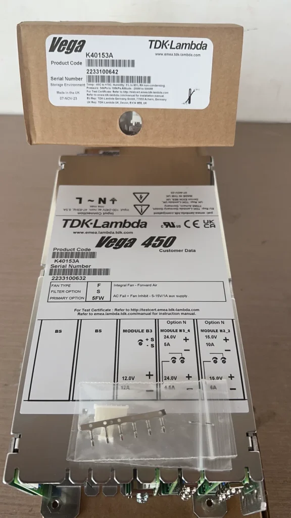TDK-Lambda Vega 450 K40153A Power Supply