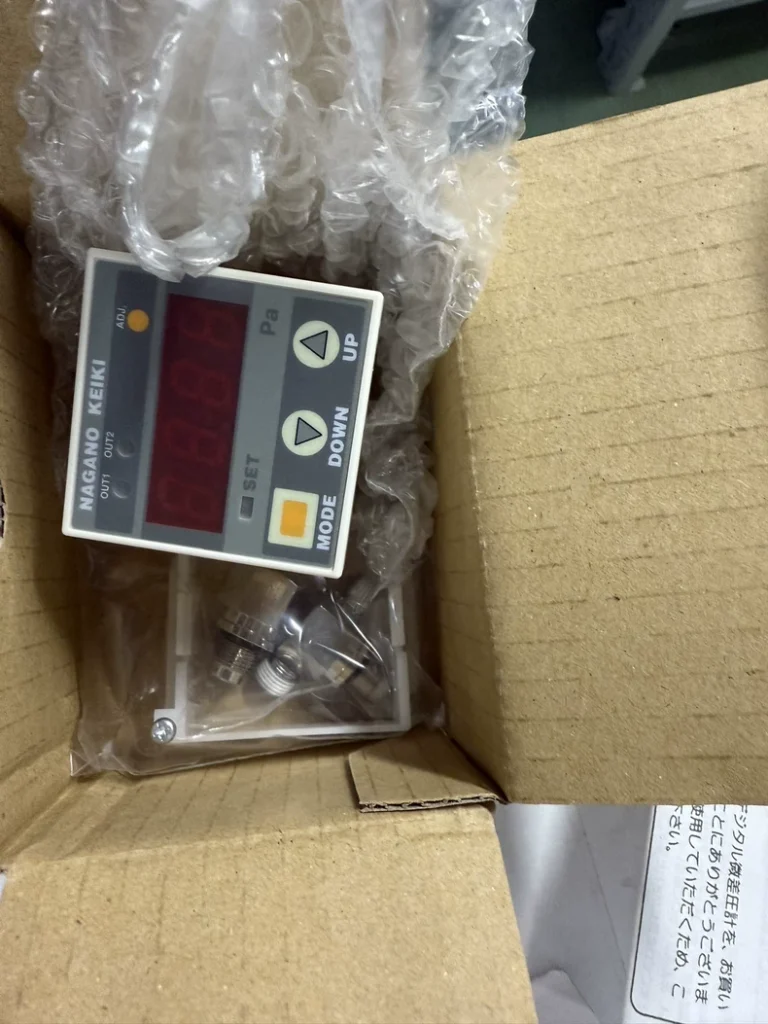 Nagano Keiki GC62 GC62-361×50Pa Digital Differential Pressure Gauge thumbnail