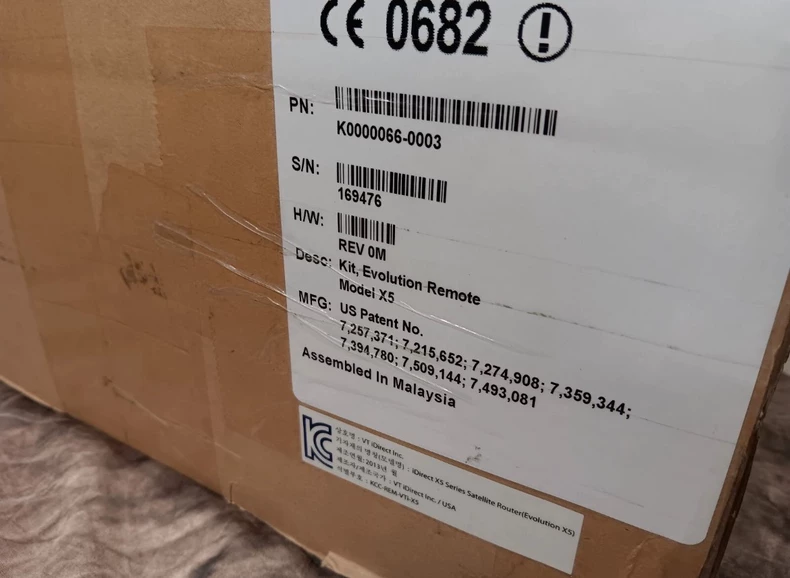 iDirect Evolution X5 Satellite Router thumbnail