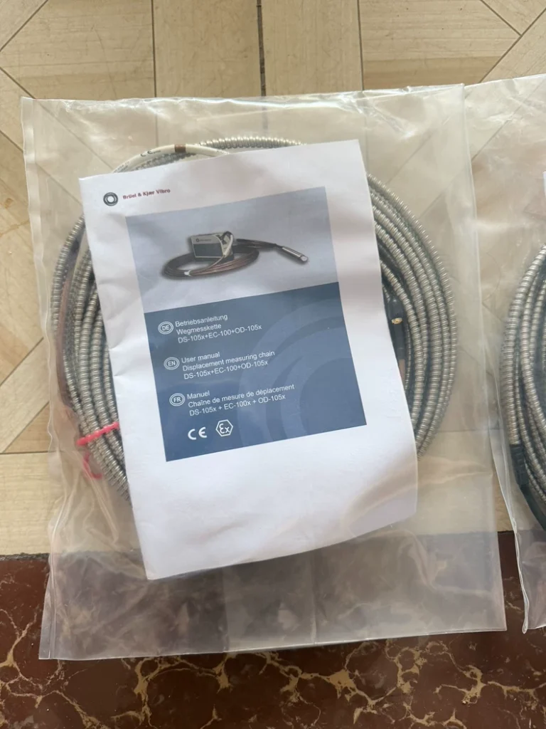 BK Vibro DS-105x+EC-100+OD-105x displacement measuring chain