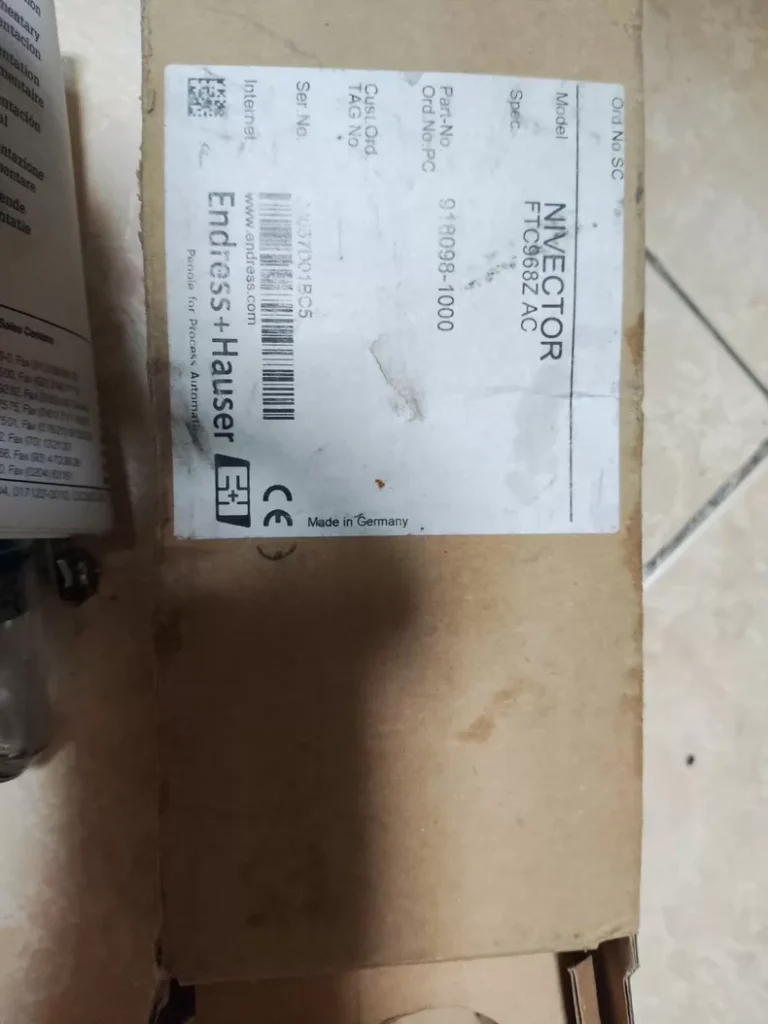 Endress+Hauser FTC968Z AC point level switch thumbnail