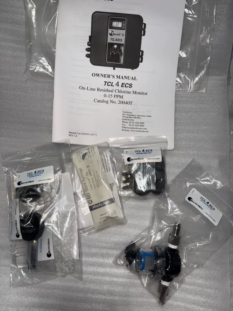 TECHCROSS TCL4 ECS 20040T on-line residual chlorine monitor thumbnail
