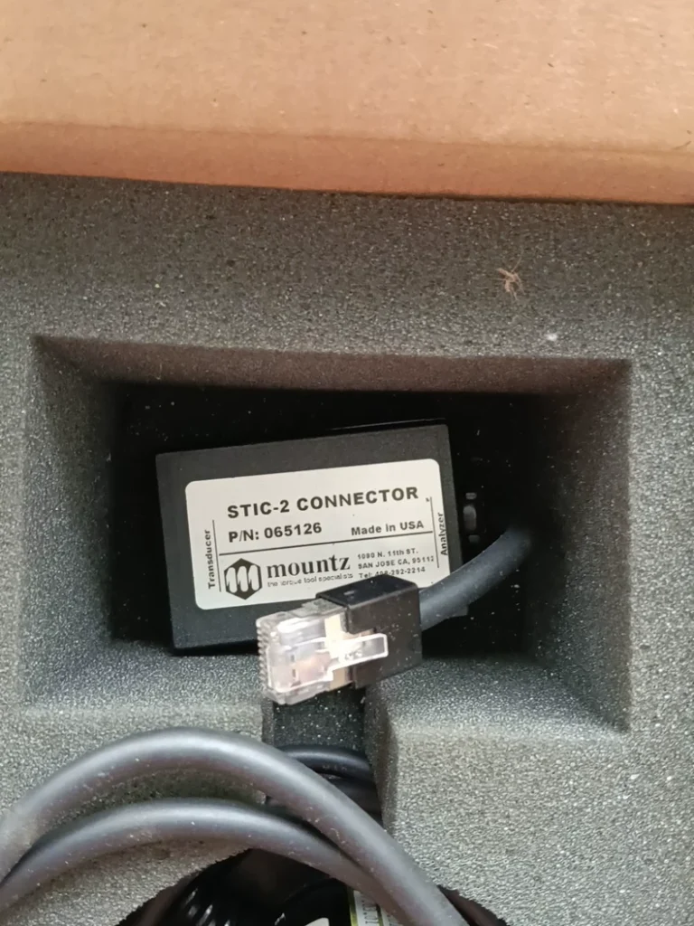 Mountz BMX-160Z torque transducer with STIC-2 connector thumbnail