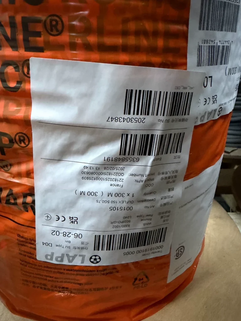 LAPP 0015105 รLFLEX 150 Control Cable