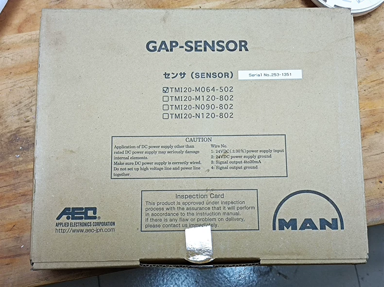 MAN TMI20-M064-502 Gap Sensor thumbnail