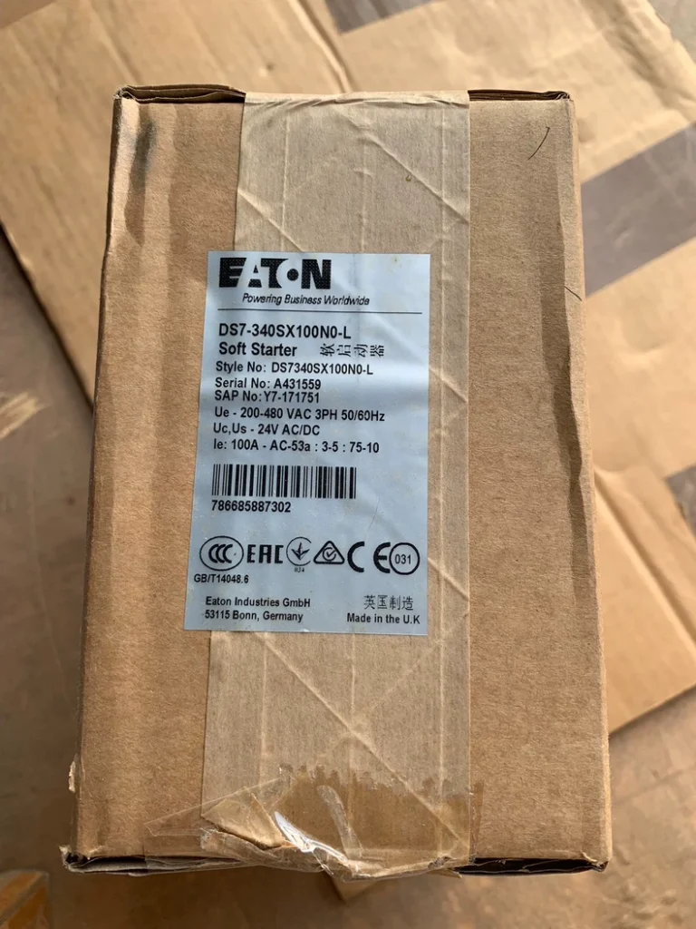 Eaton DS7-340SX100N0-L soft start controller
