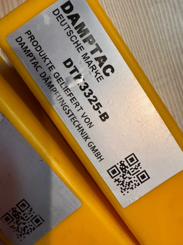 DAMPTAC DTK3325-B hydraulic shock absorber and buffer thumbnail