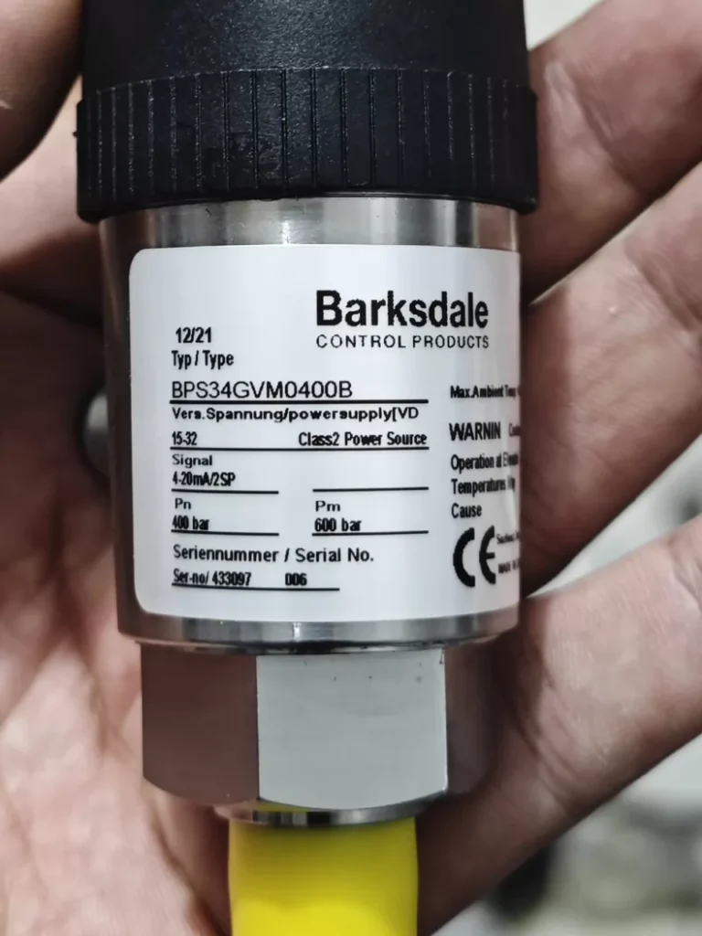 Barksdale BPS34GVM0400B Pressure Switch