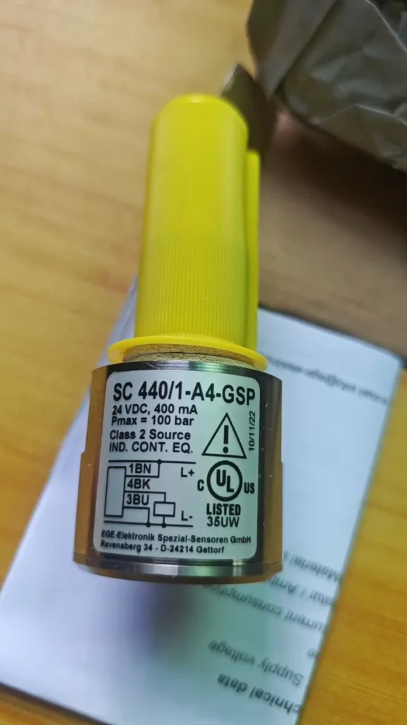 EGE SC 440/1-A4-GSP P10523 Compact Sensor thumbnail