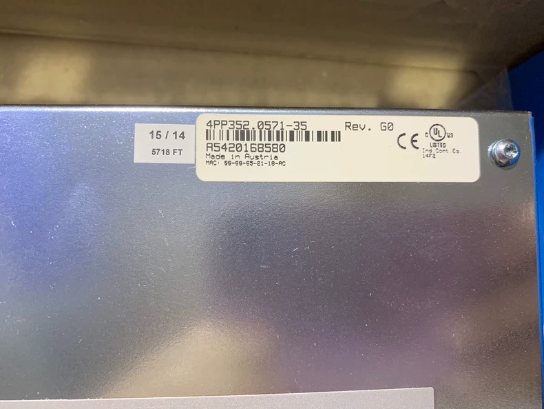 B&R 4PP352.0571-35 Power Panel
